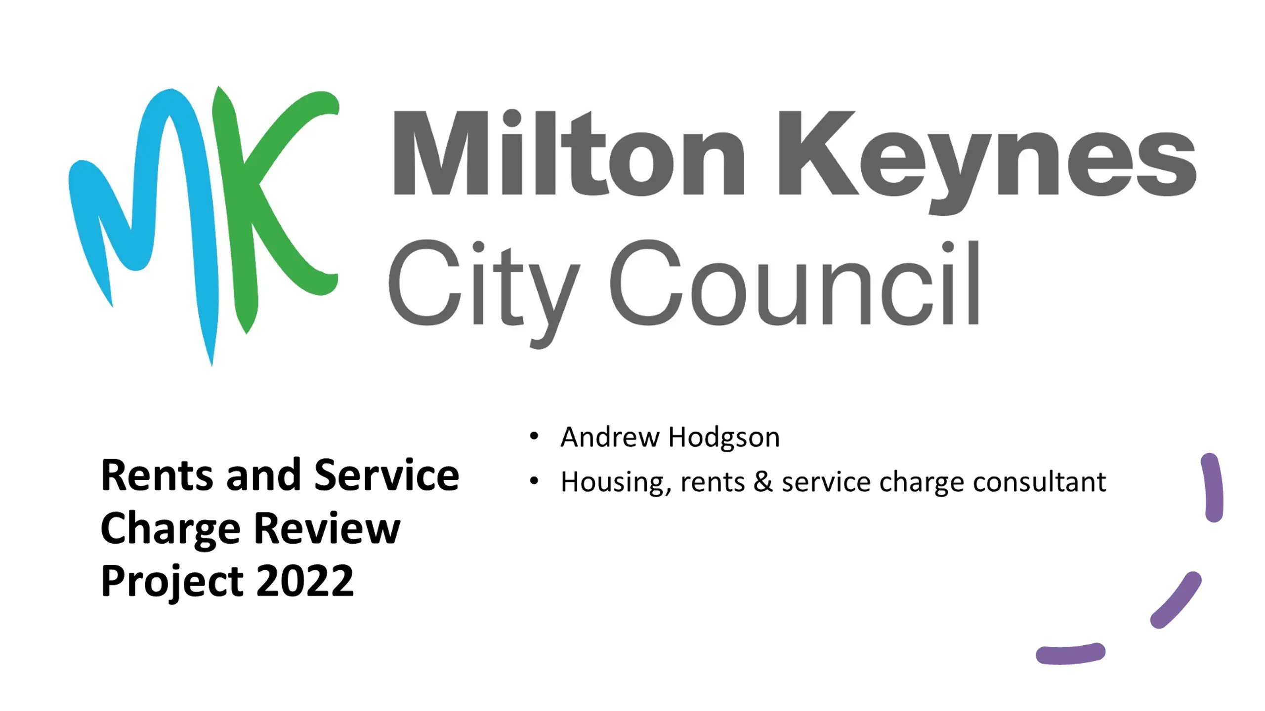 Reviewing Housing Rents & Service Charges Project 2022