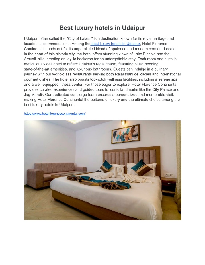 best luxury hotels in udaipur n.w