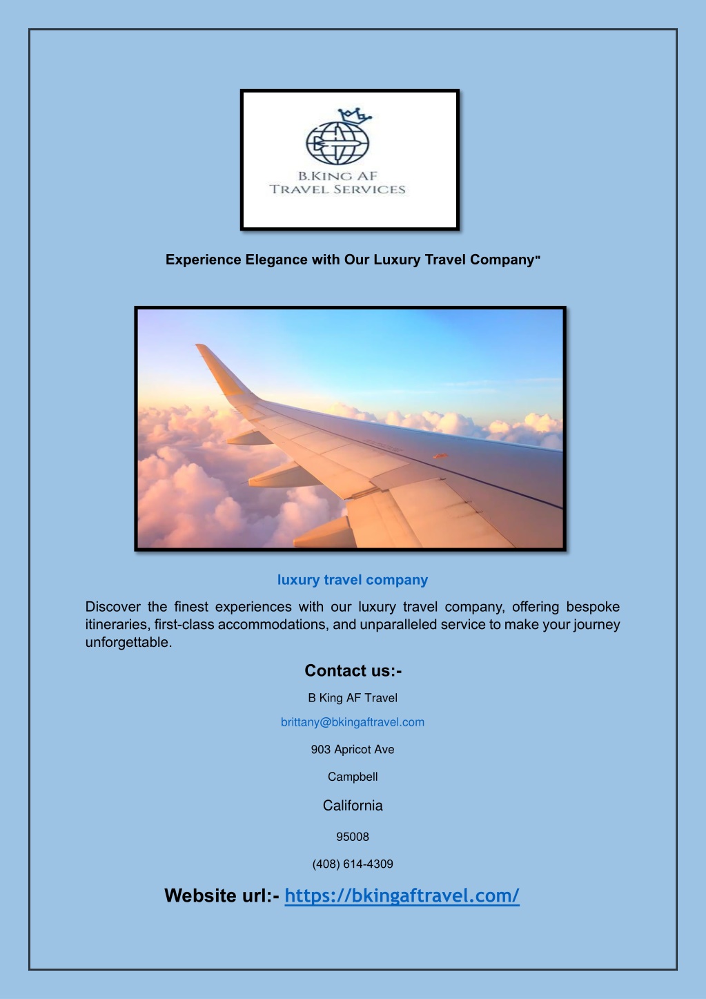 experience elegance with our luxury travel company l.w