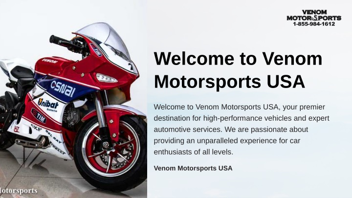 Exploring Venom Motorsports USA: Affordable and Reliable Motorcycles