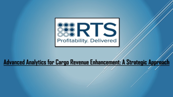 Advanced Analytics for Cargo Revenue Enhancement