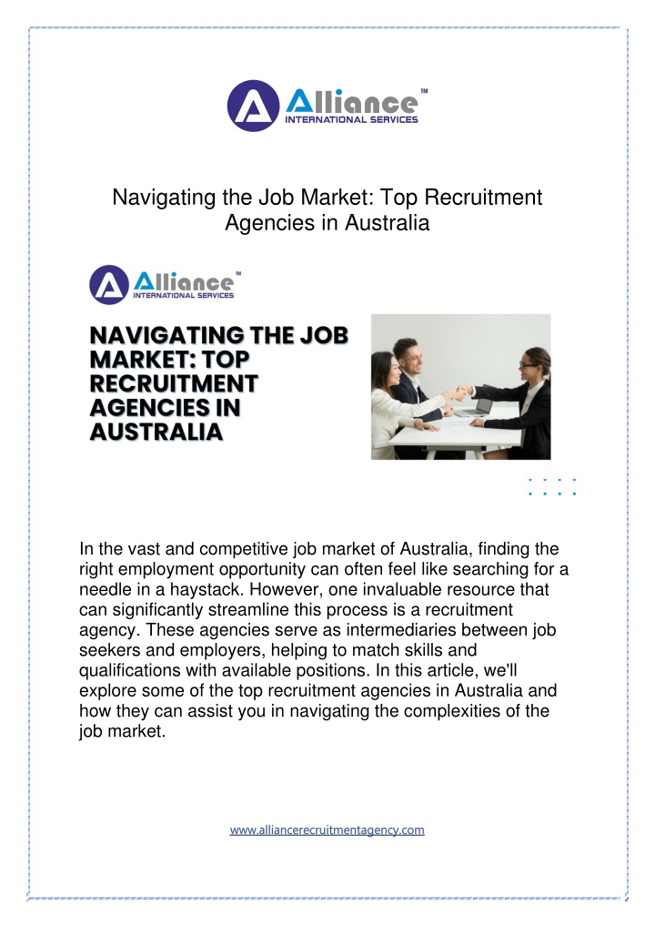 navigating the job market top recruitment n.w