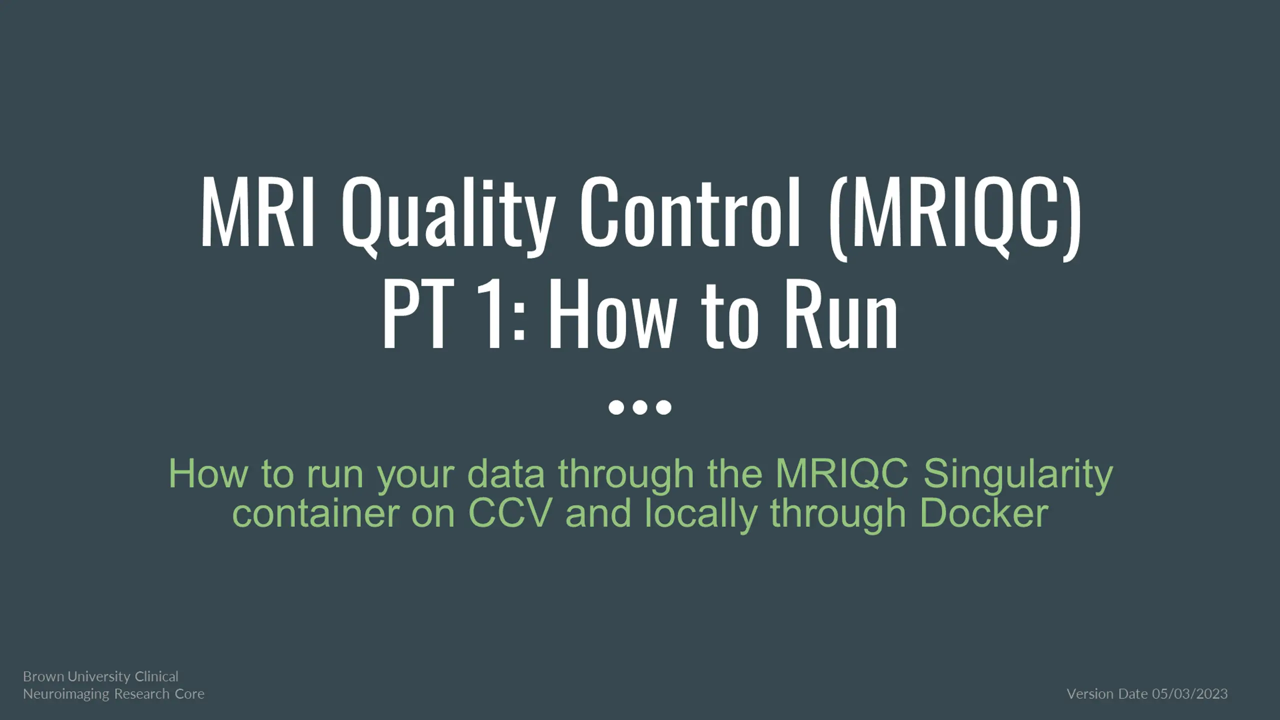 MRIQC: Enhancing MRI Data Quality Assessment