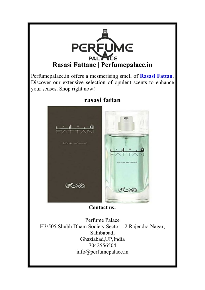 rasasi fattane perfumepalace in n.w