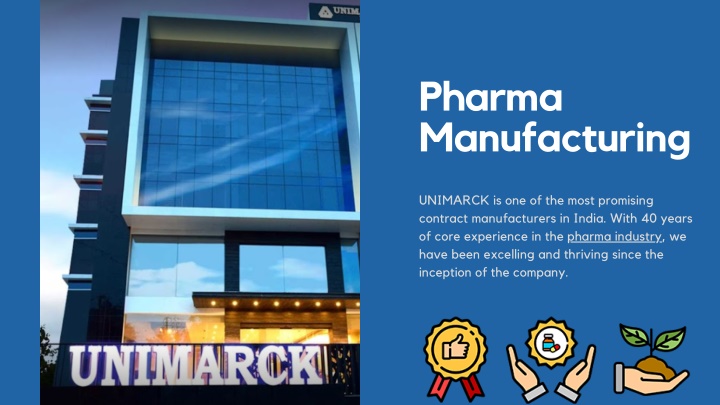 pharma manufacturing n.w