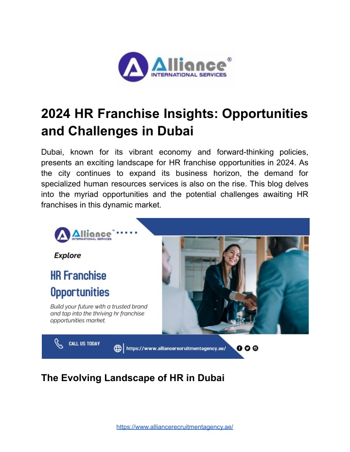 2024 hr franchise insights opportunities n.w