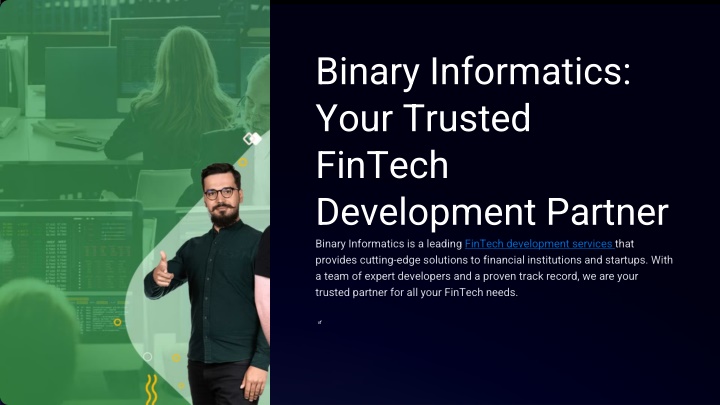 binary informatics your trusted fintech n.w