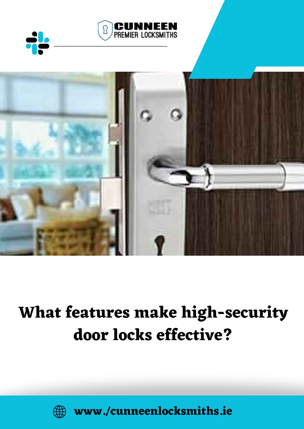 what features make high security door locks l.w