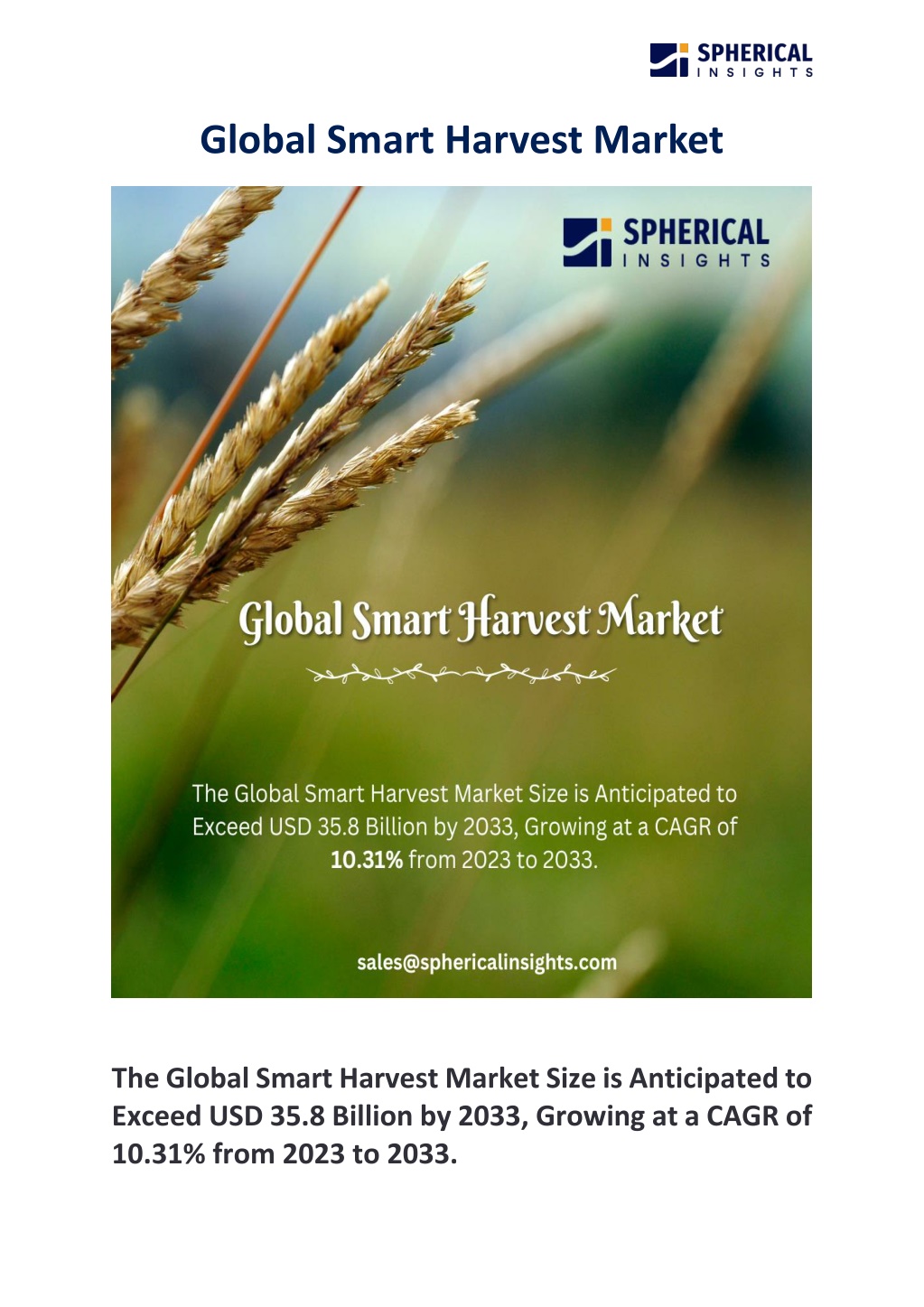 global smart harvest market l.w