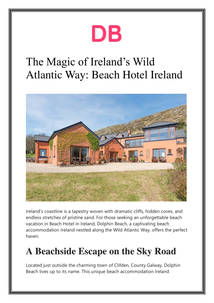 the magic of ireland s wild atlantic way beach n.w