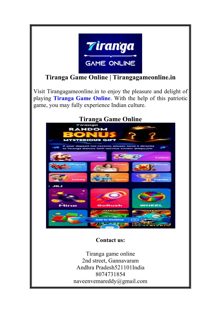tiranga game online tirangagameonline in n.w