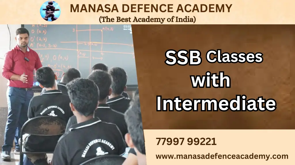 manasa defence academy the best academy of india n.