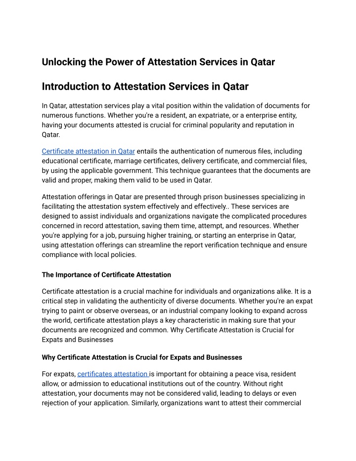 unlocking the power of attestation services n.w
