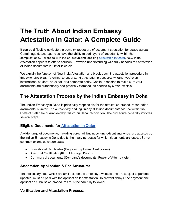 the truth about indian embassy attestation n.w