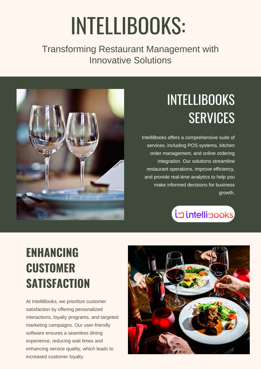 intellibooks transforming restaurant management l.w