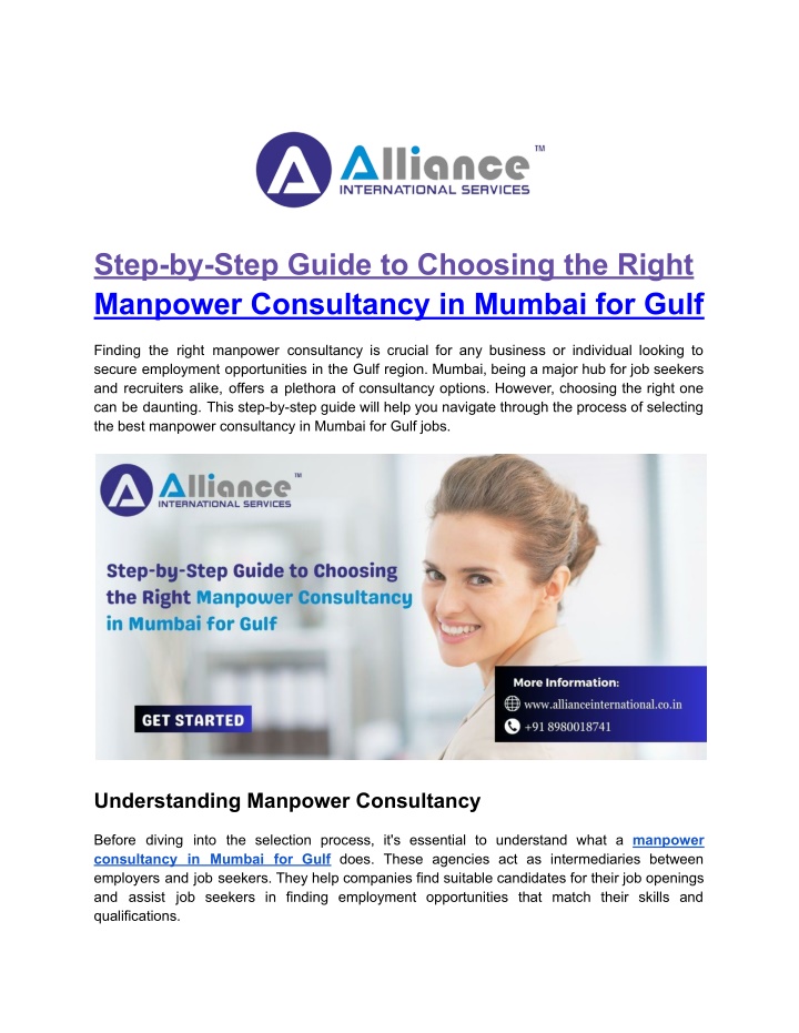 step by step guide to choosing the right manpower n.w