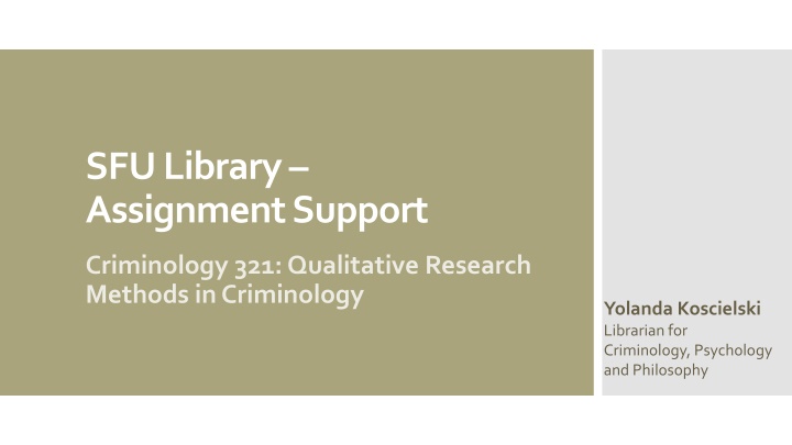sfu library assignment support n.