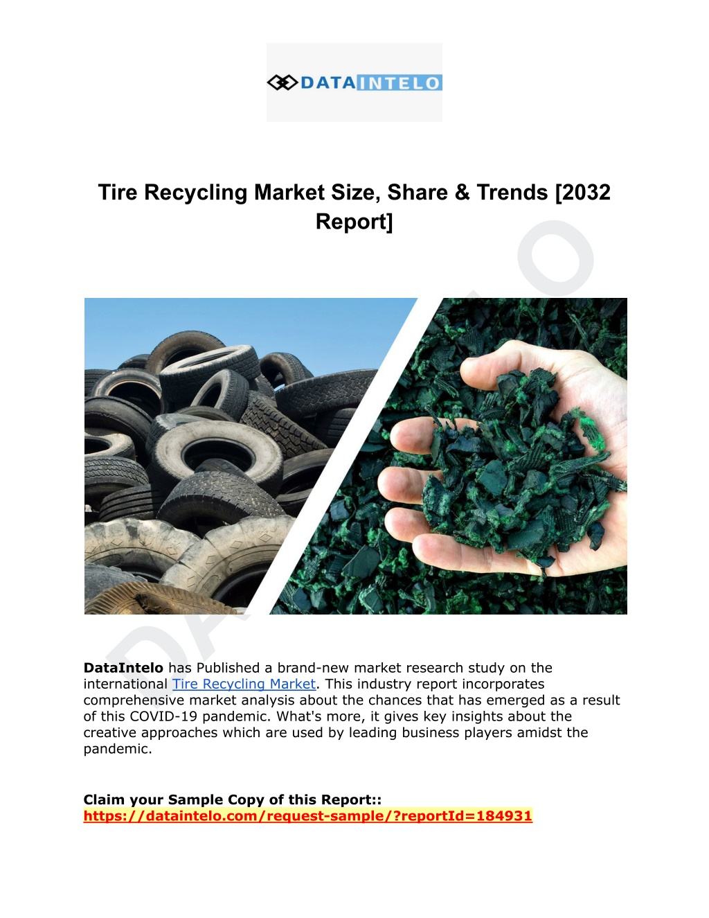 tire recycling market size share trends 2032 l.w