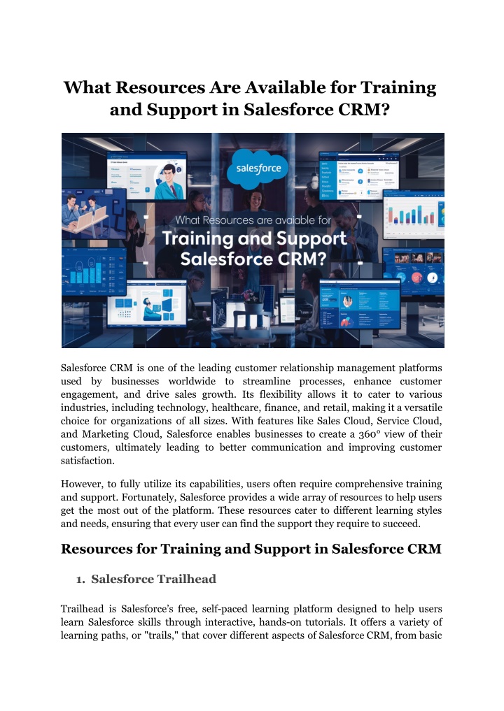 what resources are available for training n.w