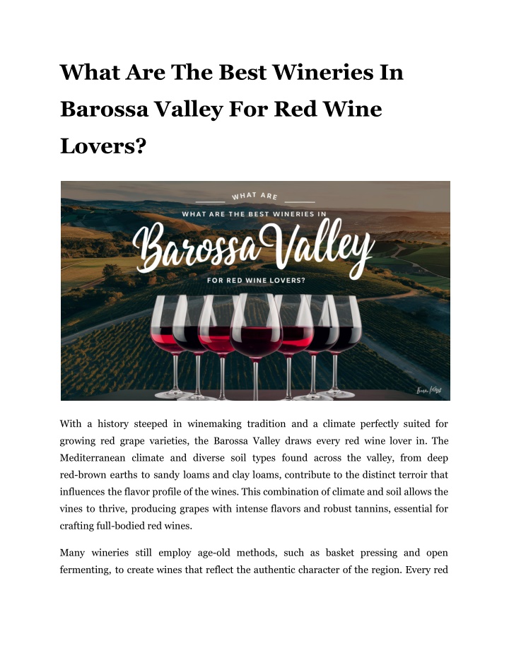 what are the best wineries in n.w