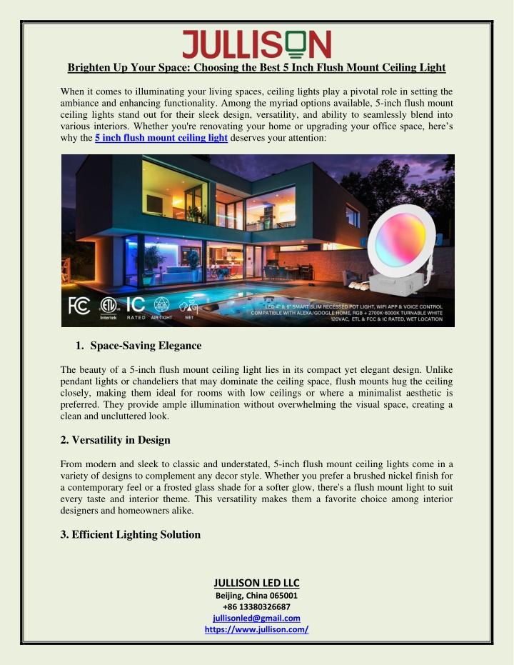 brighten up your space choosing the best 5 inch n.w