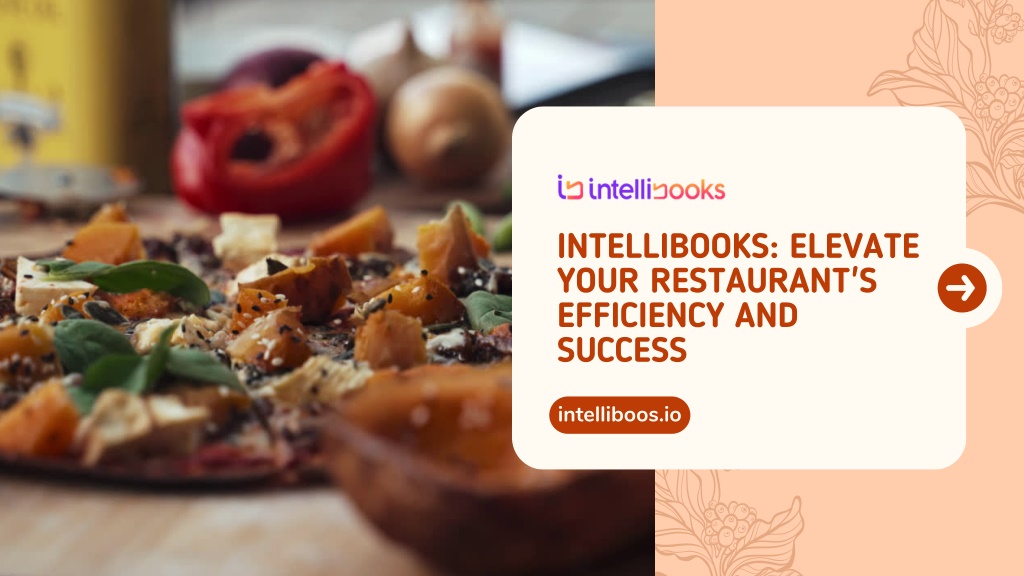 intellibooks elevate your restaurant s efficiency l.w