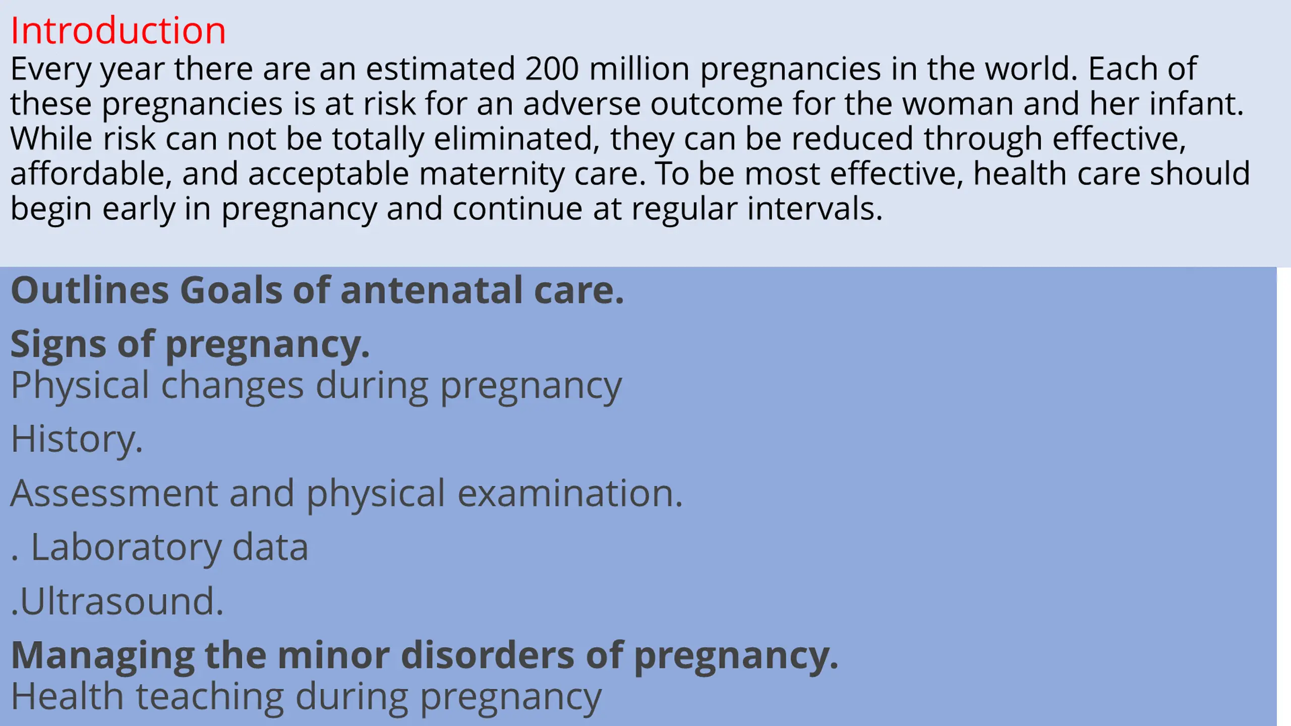 Comprehensive Guide to Antenatal Care for Expecting Mothers
