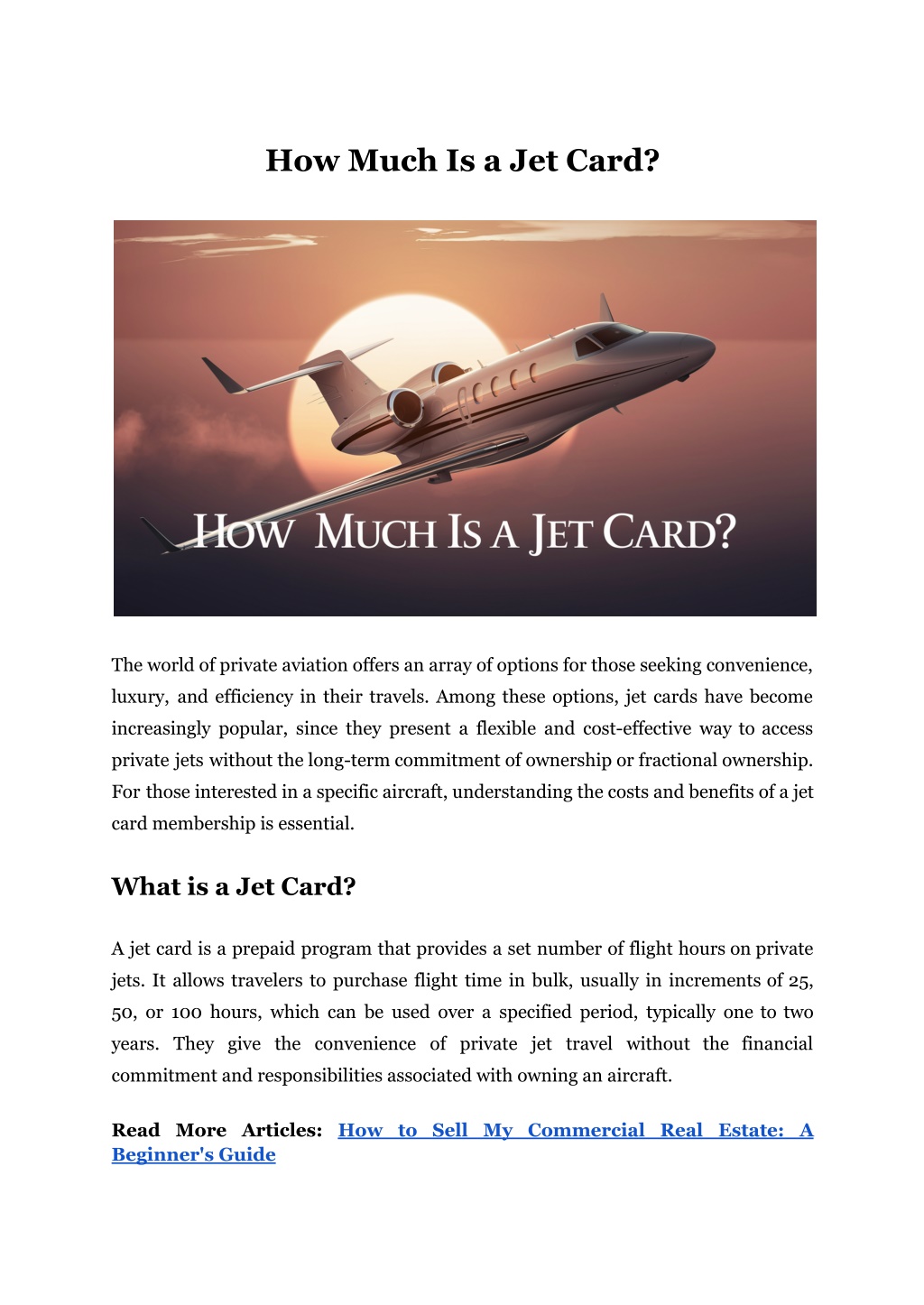 how much is a jet card l.w