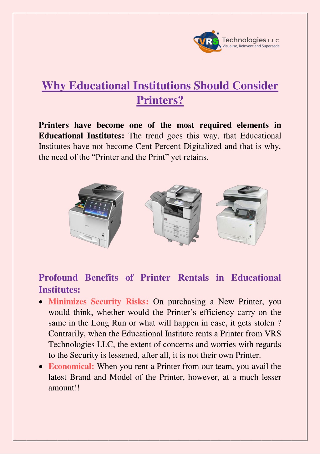 why educational institutions should consider l.w