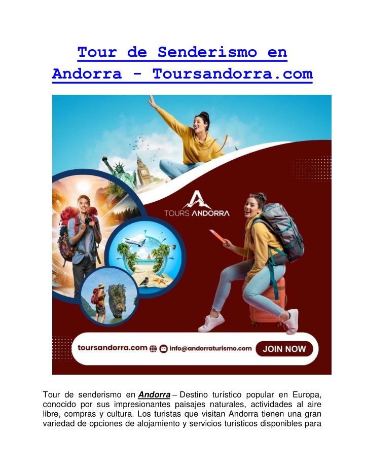 tour de senderismo en andorra toursandorra com n.w