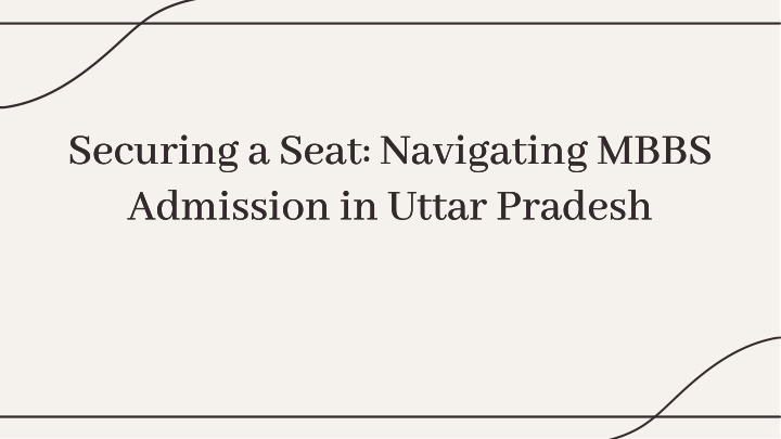 securing a seat navigating mbbs admission n.w