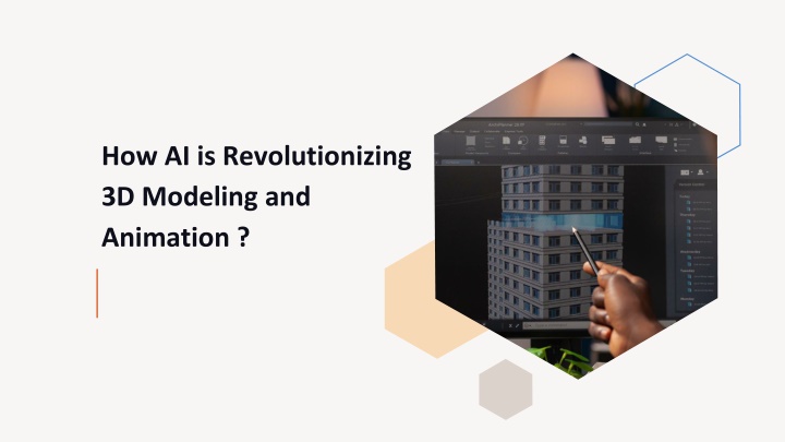 How AI is Revolutionizing 3D Modeling and Animation ?
