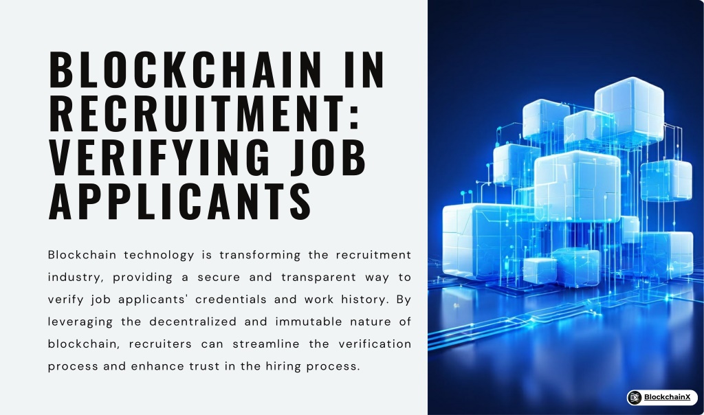 blockchain in recruitment verifying job applicants l.w