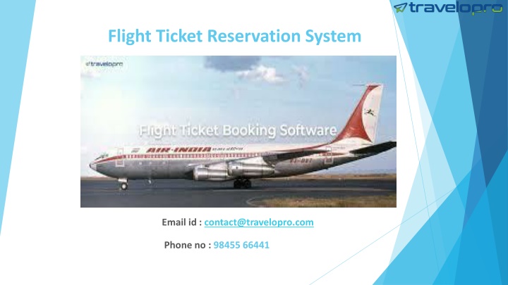 flight ticket reservation system n.w