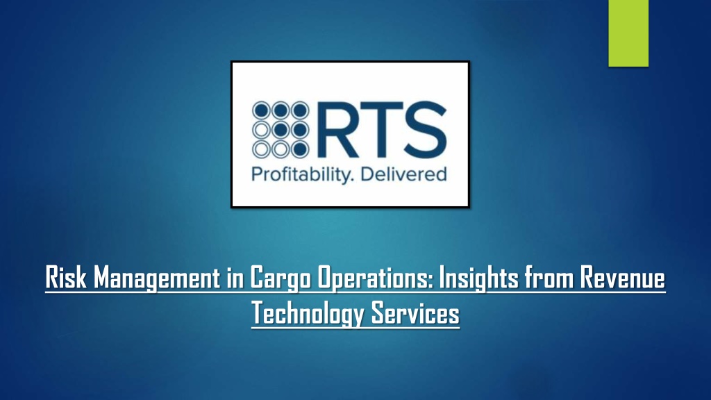 risk management in cargo operations insights from l.w