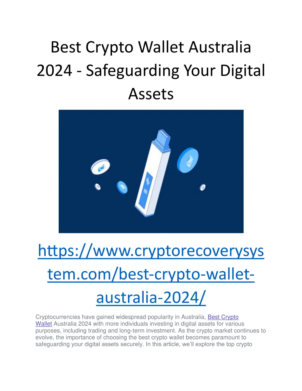 best crypto wallet australia 2024 safeguarding n.