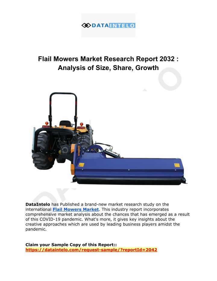 flail mowers market research report 2032 analysis n.w