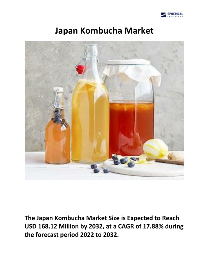 japan kombucha market n.w