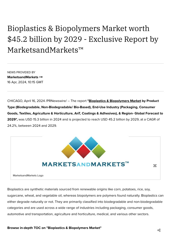 bioplastics biopolymers market worth 45 2 billion n.w
