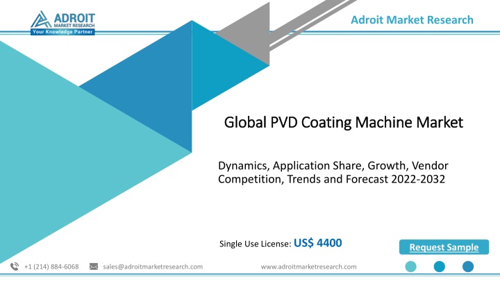 PVD Coating Machine Market Overview and Scope, Share by Applications