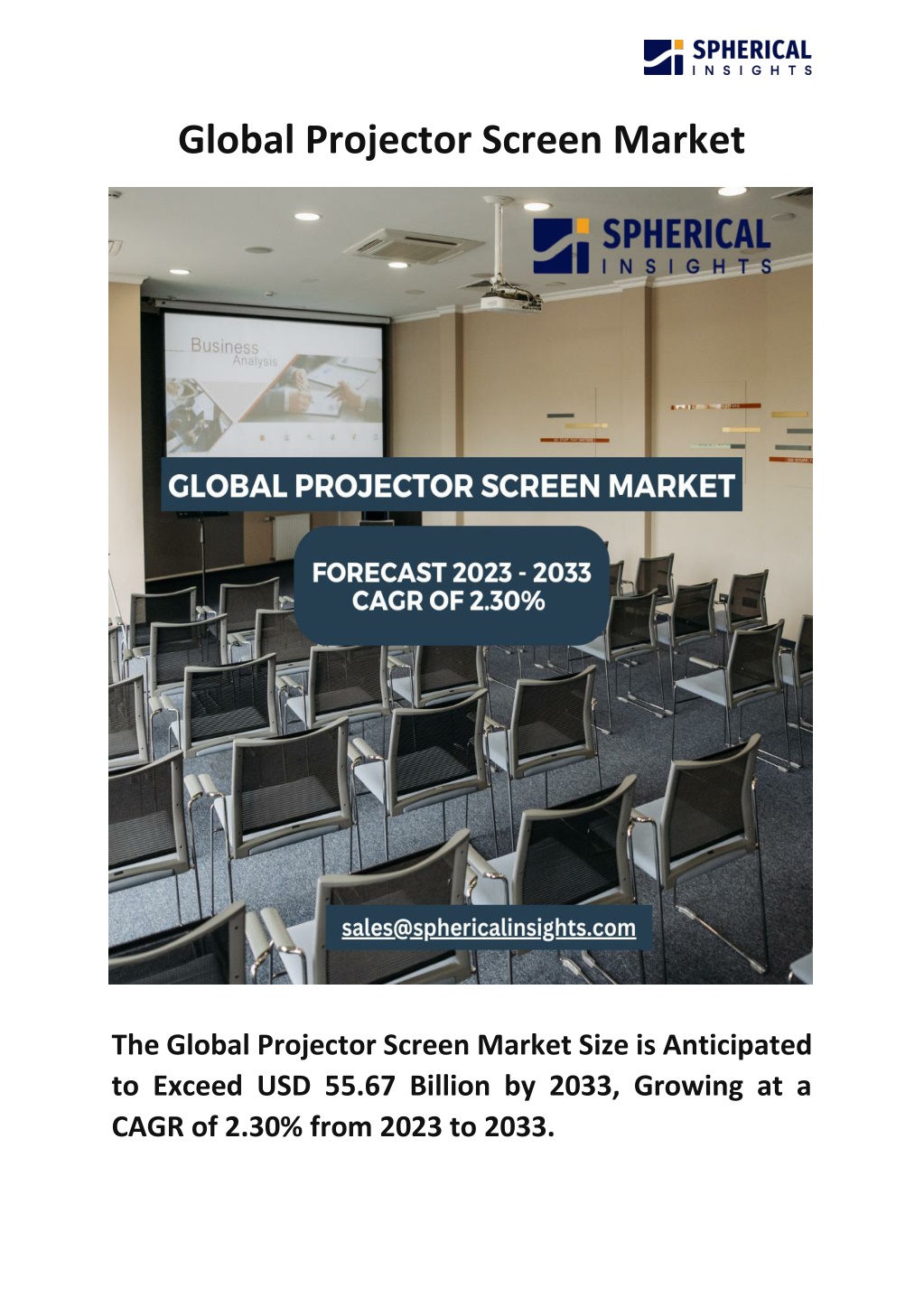 global projector screen market l.w