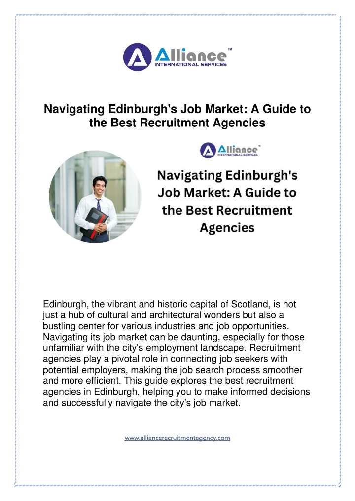 navigating edinburgh s job market a guide n.w