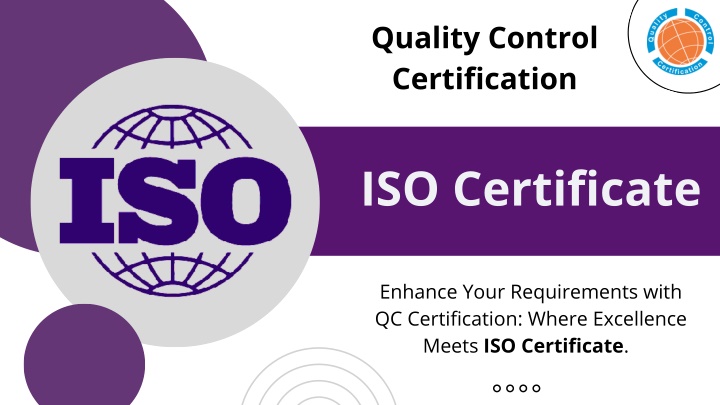 quality control certification n.w