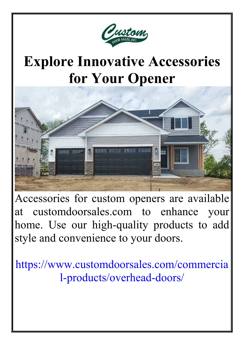 explore innovative accessories for your opener l.w