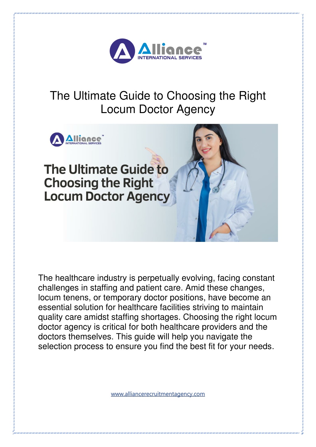 the ultimate guide to choosing the right locum l.w