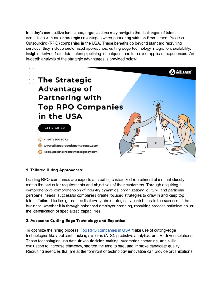 in today s competitive landscape organizations n.w