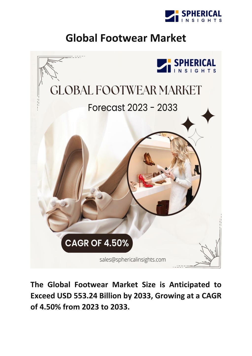 global footwear market l.w