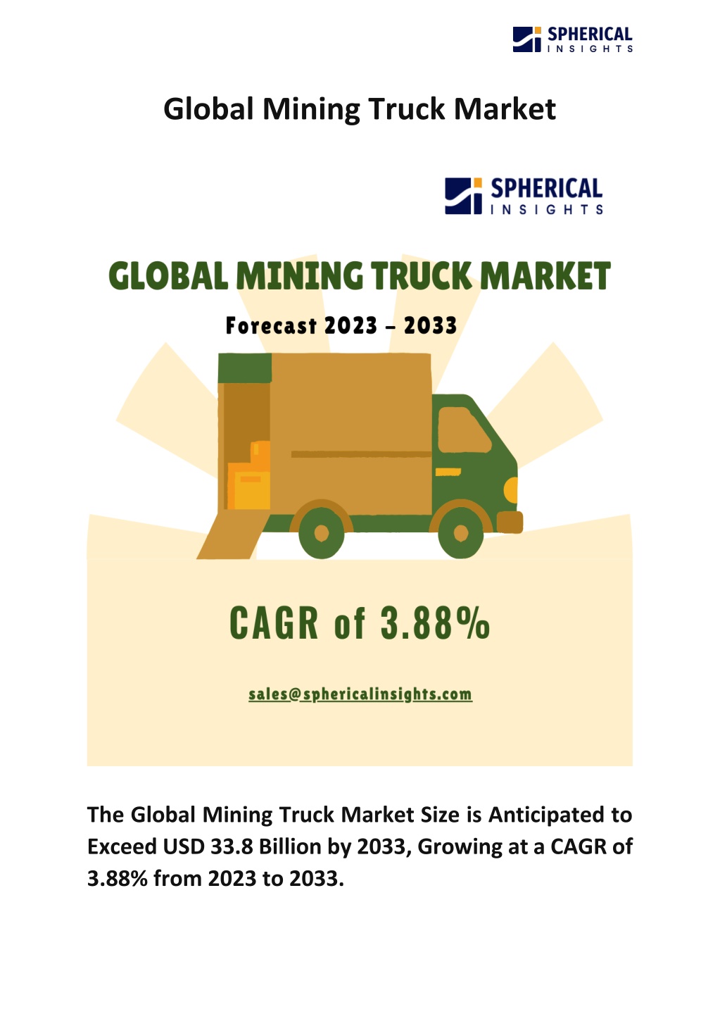 global mining truck market l.w