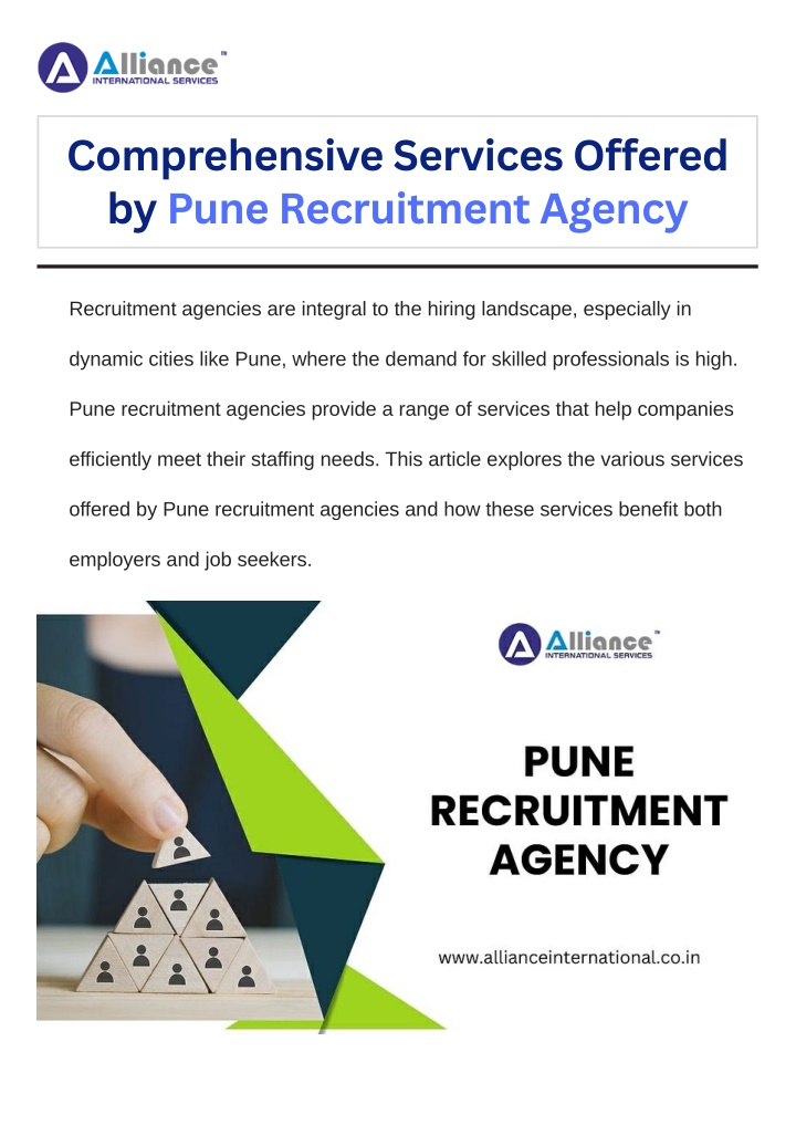 comprehensive services offered by pune n.w