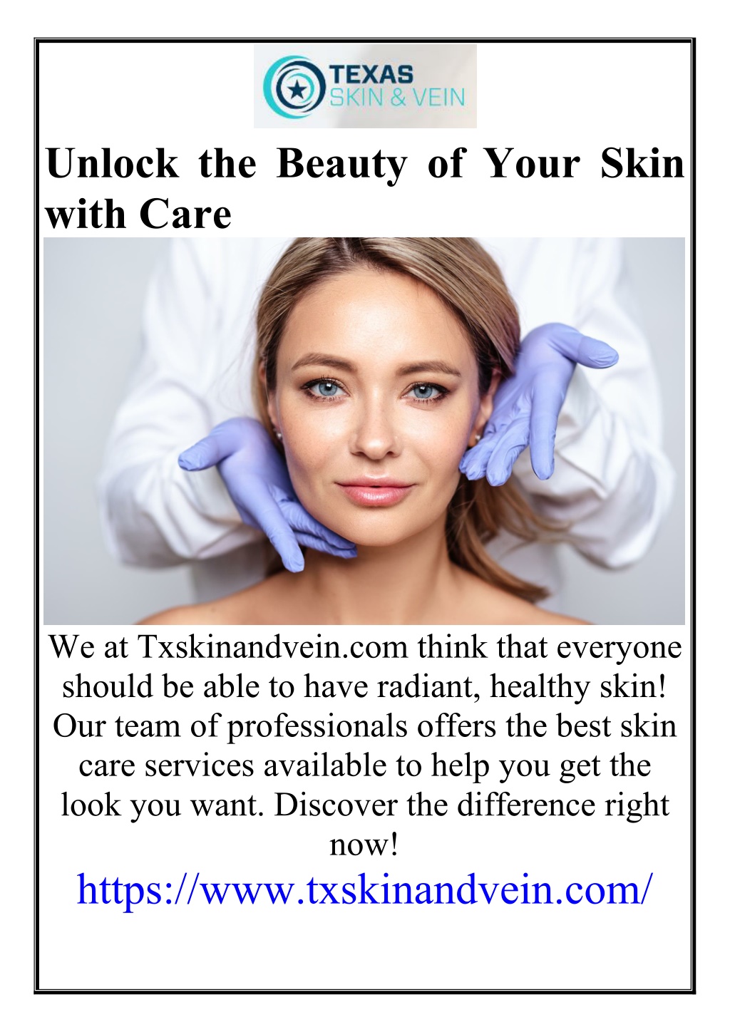 unlock the beauty of your skin with care l.w